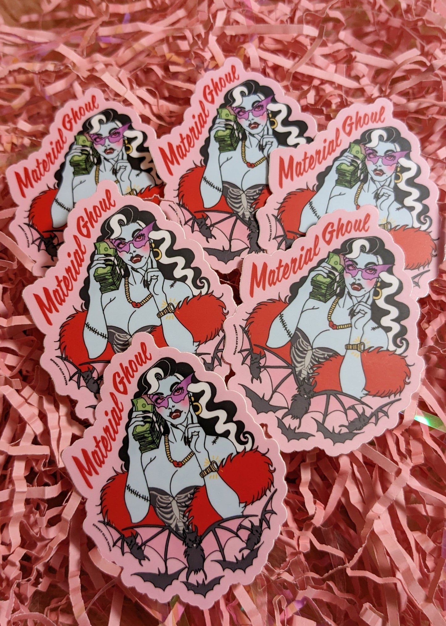 Material Ghoul Sticker