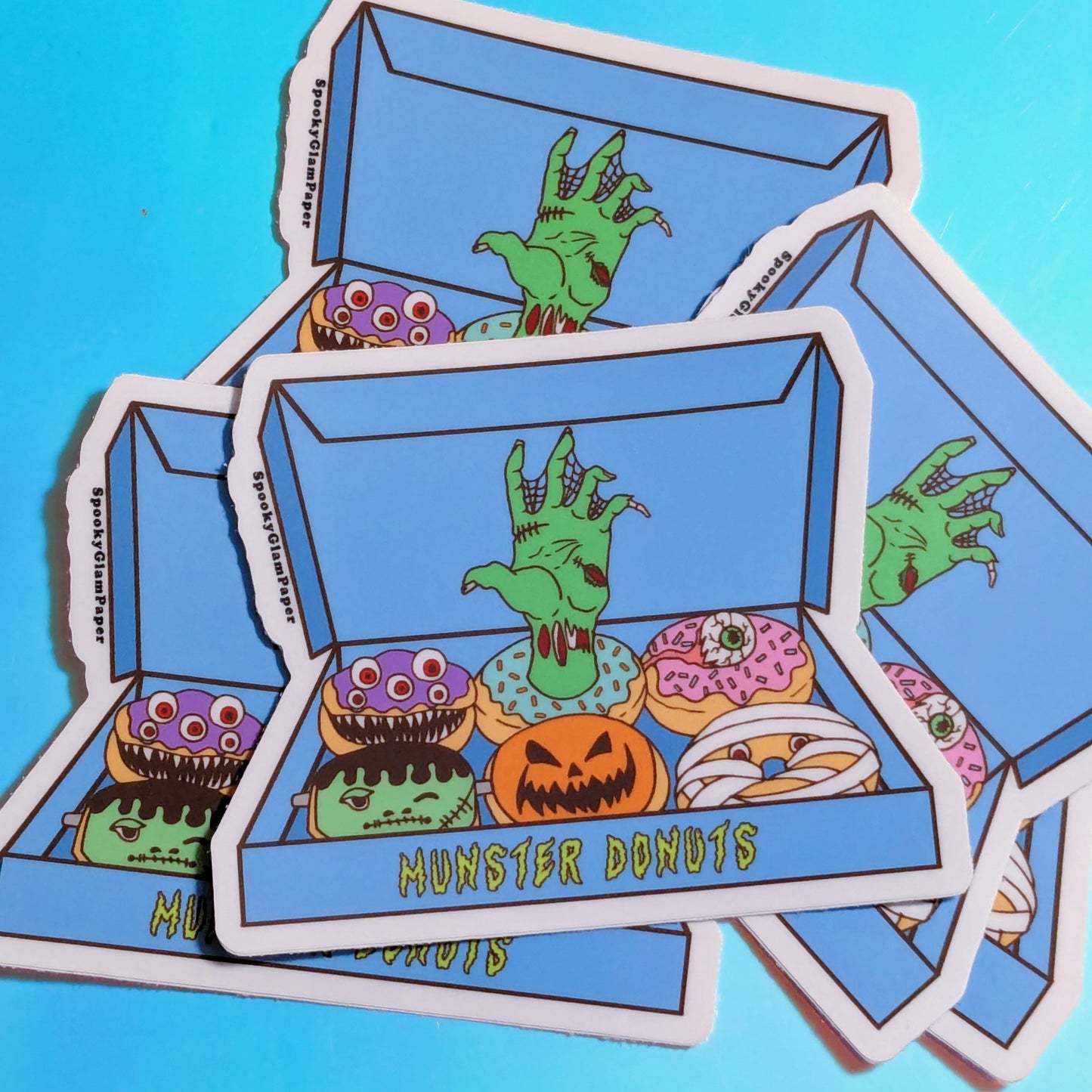 Munster Donuts Sticker