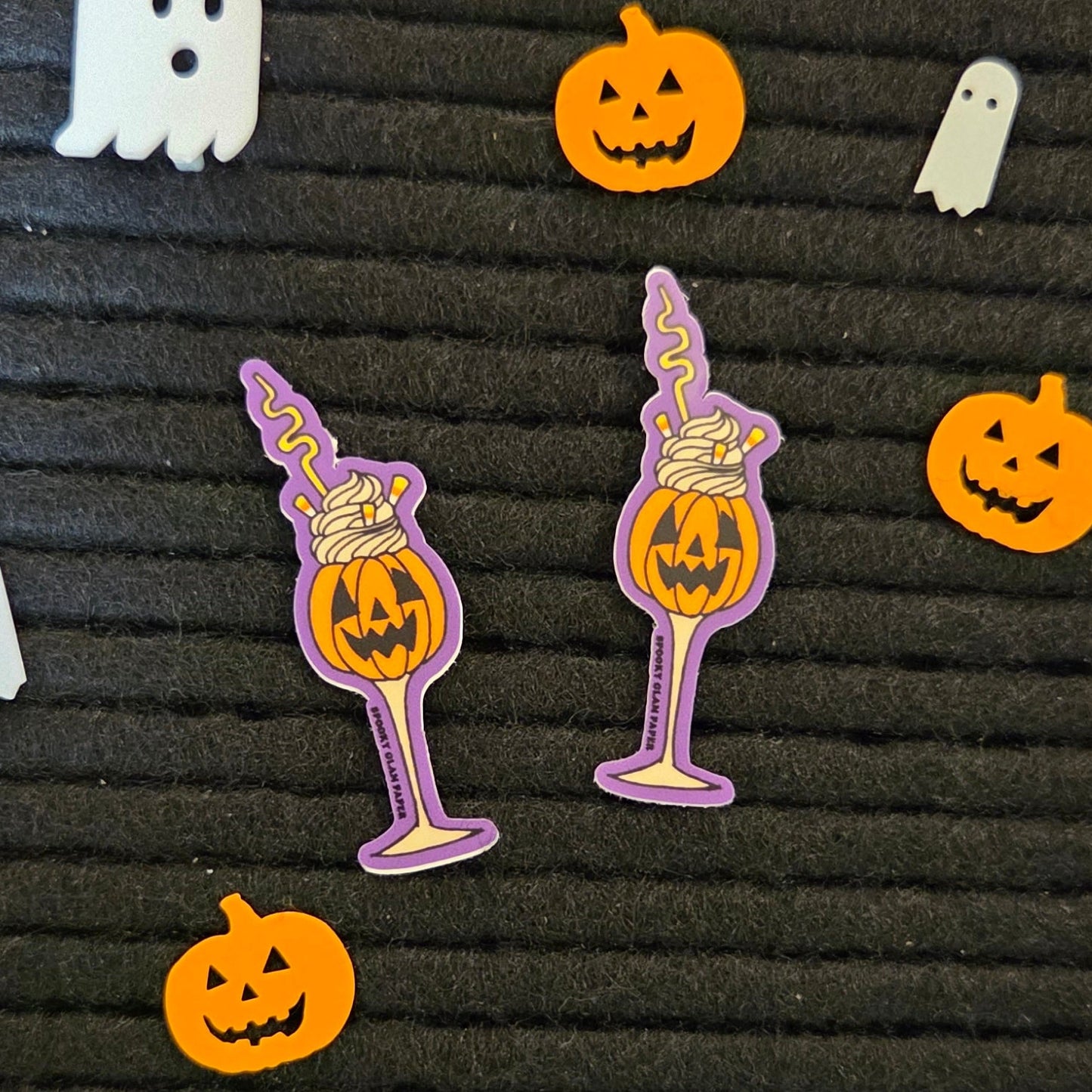 Pumpkin Martini Sticker