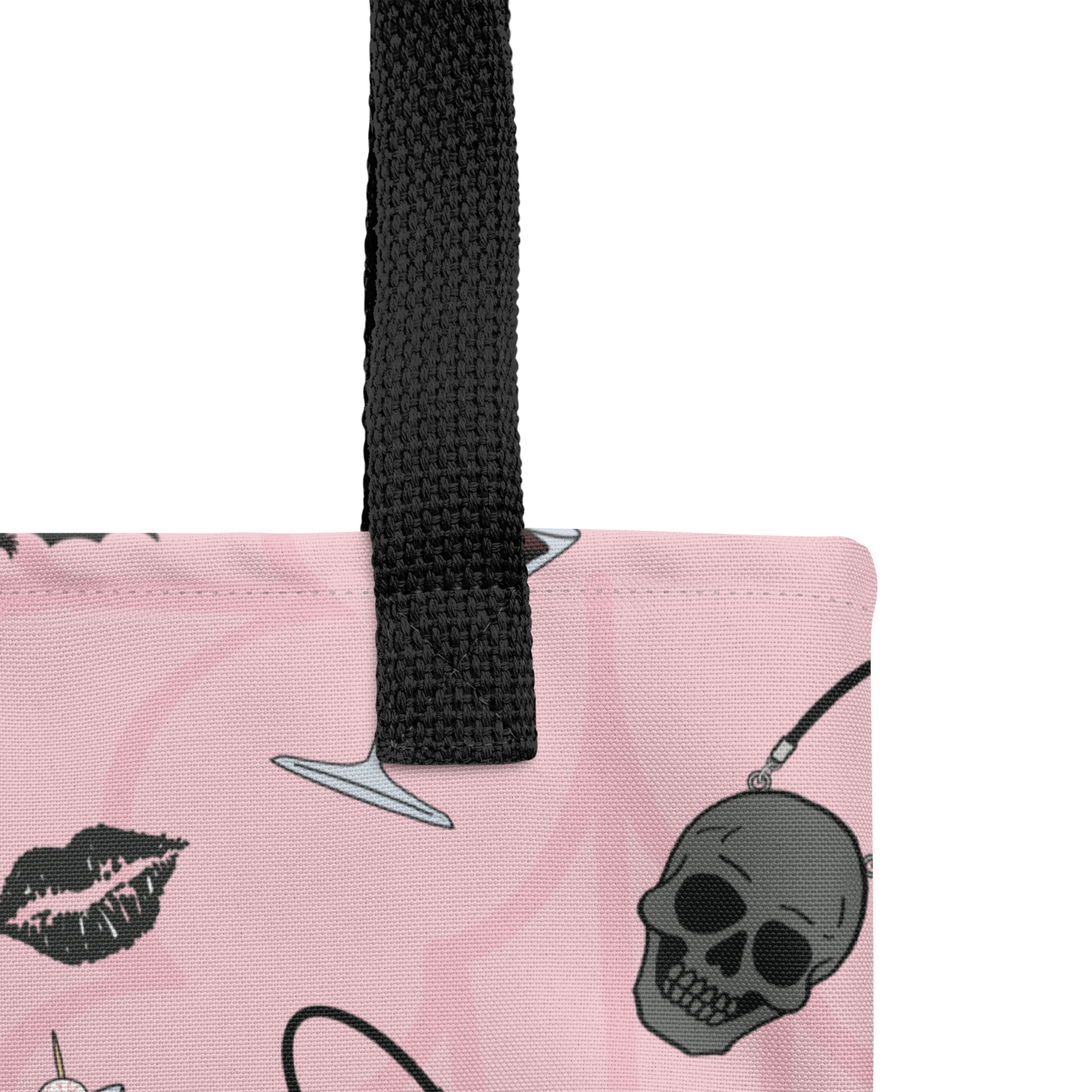Goth Barbie Tote Bag