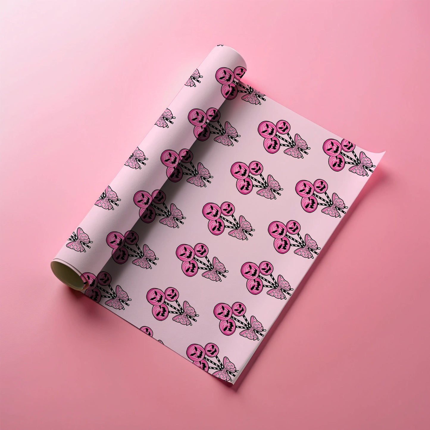 Spooky Candy Gift Wrap Sheets
