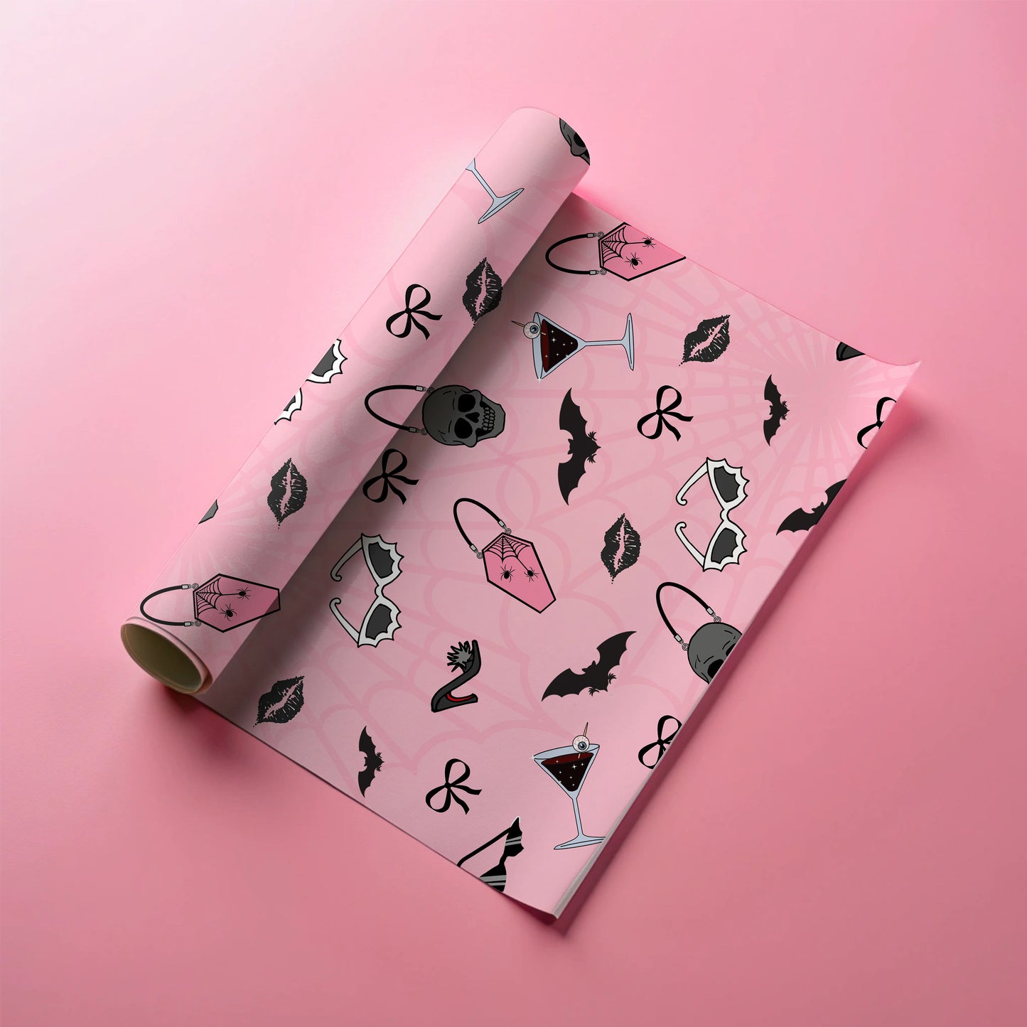Gothic Barbie Wrapping Paper