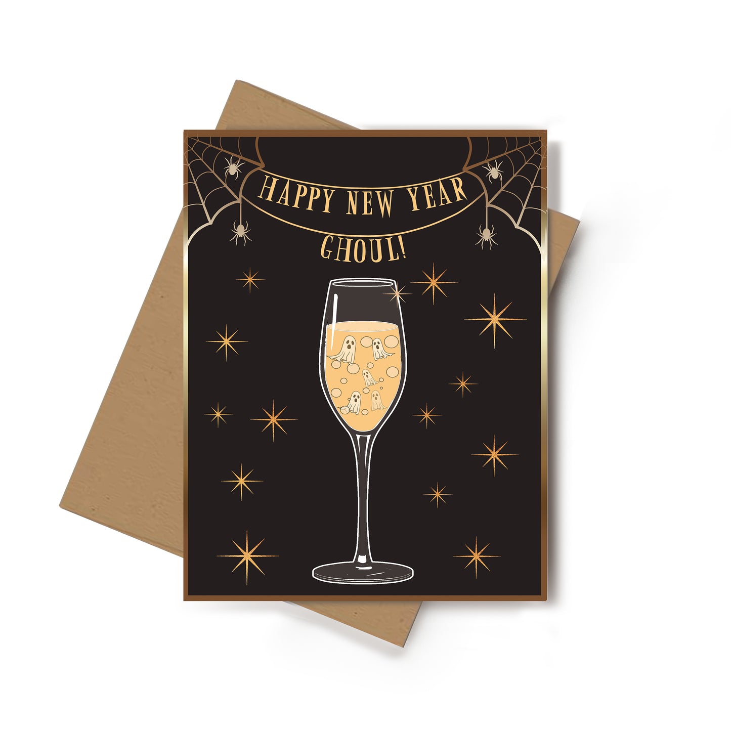 Happy New Year, Ghoul Invite Card