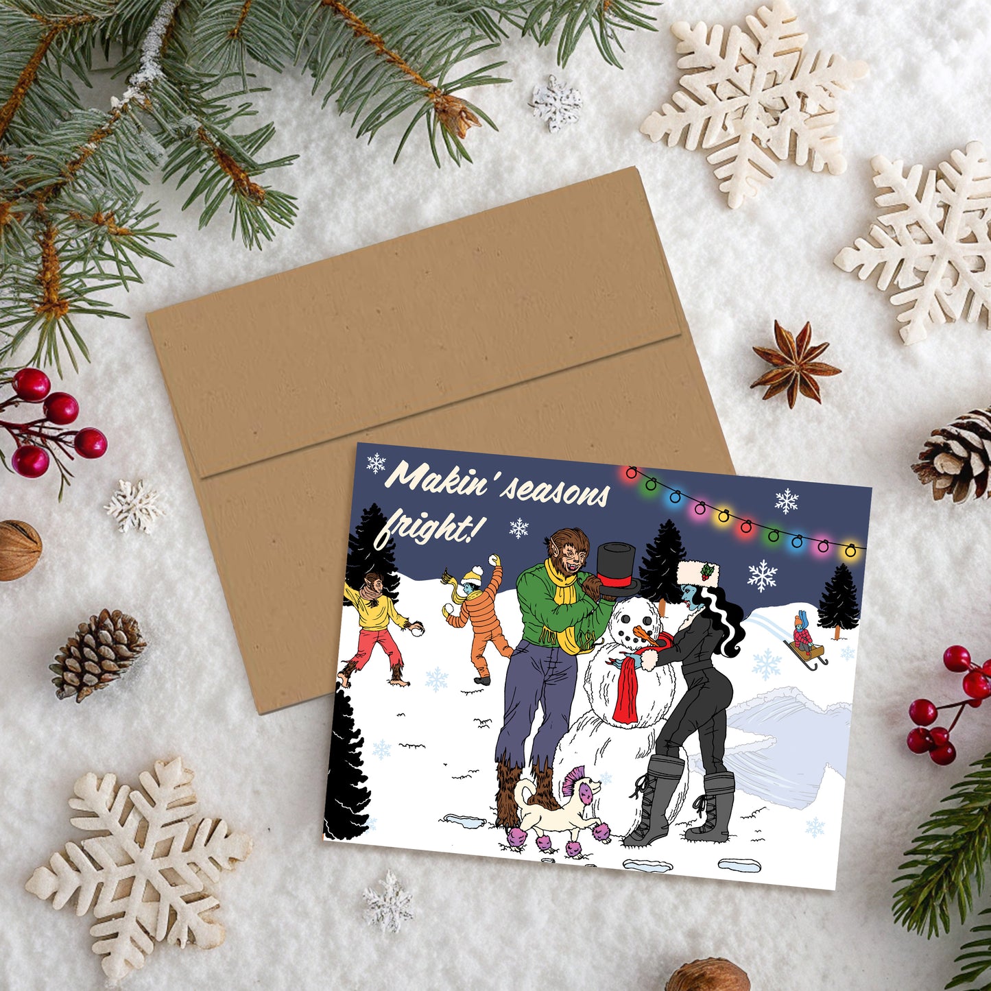 Makin' Seasons Fright Creepmas Card