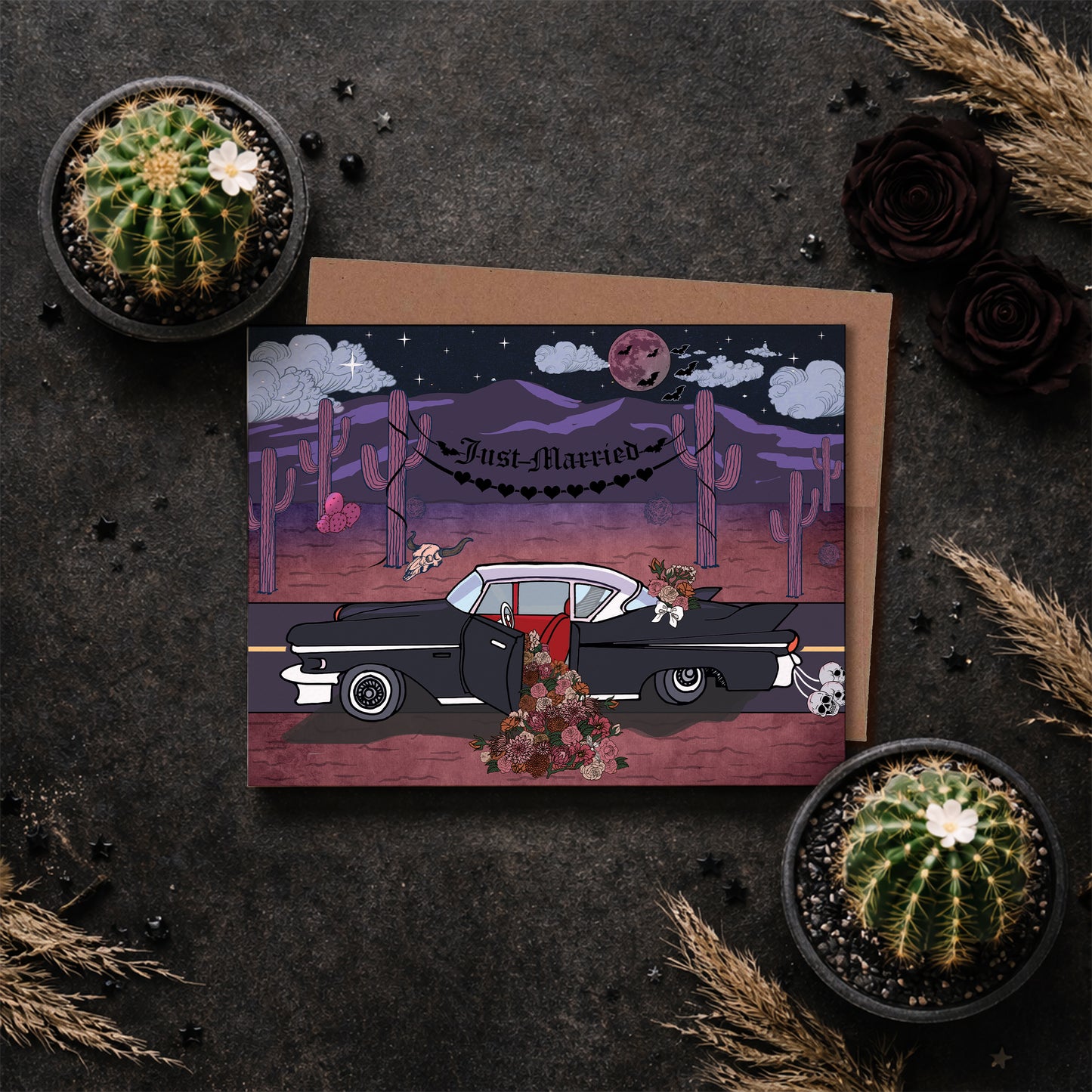 Twilight Vows Wedding Card