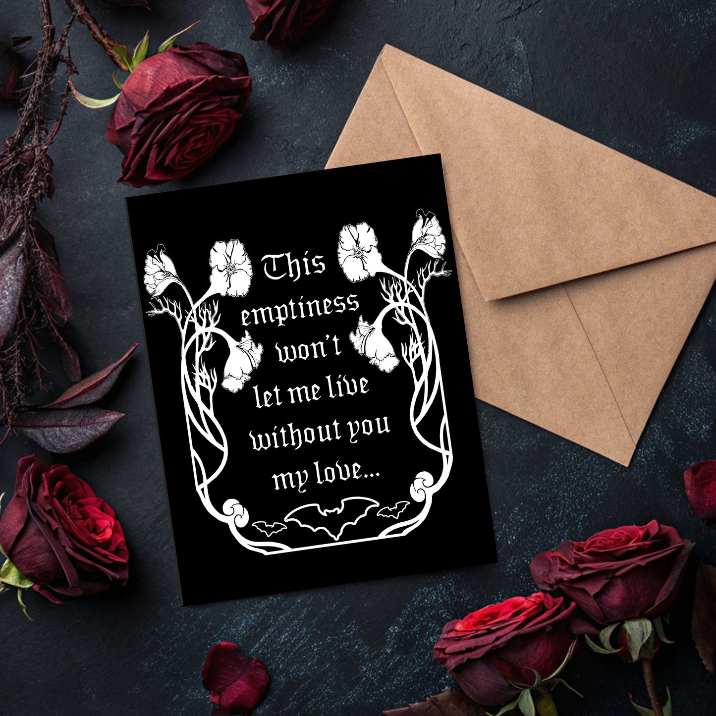 Eternal Love Valloween Card