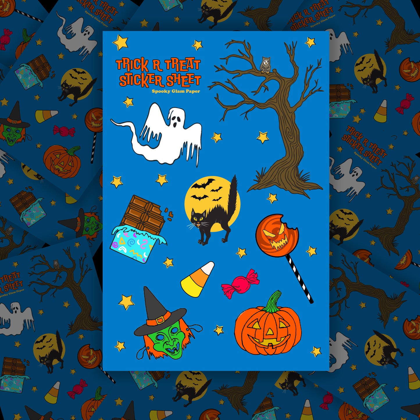 Trick r Treat Sticker Sheet