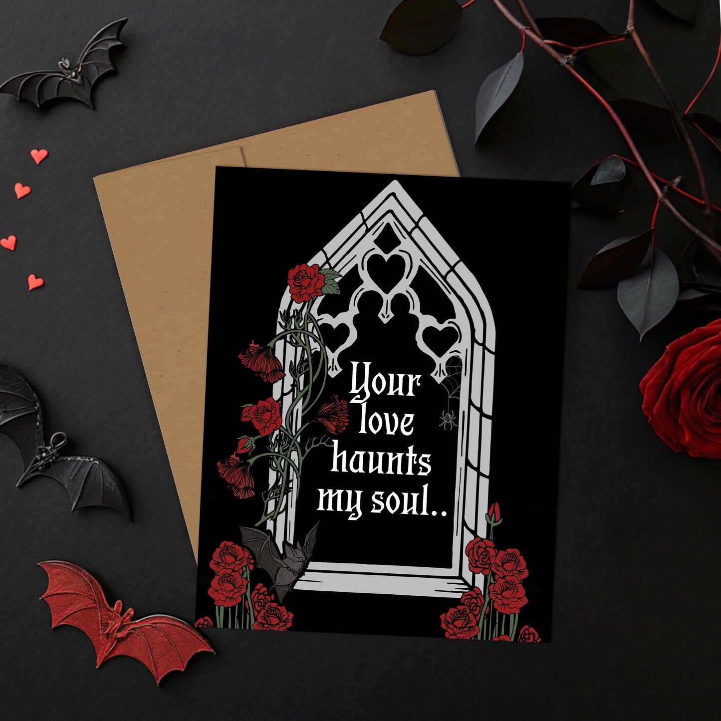 Haunted Love Valloween Card
