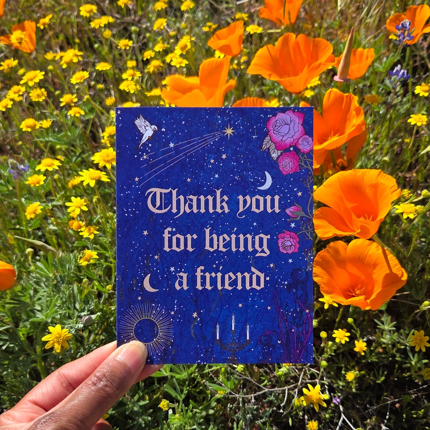 Dark Whimsy Thank-You Card