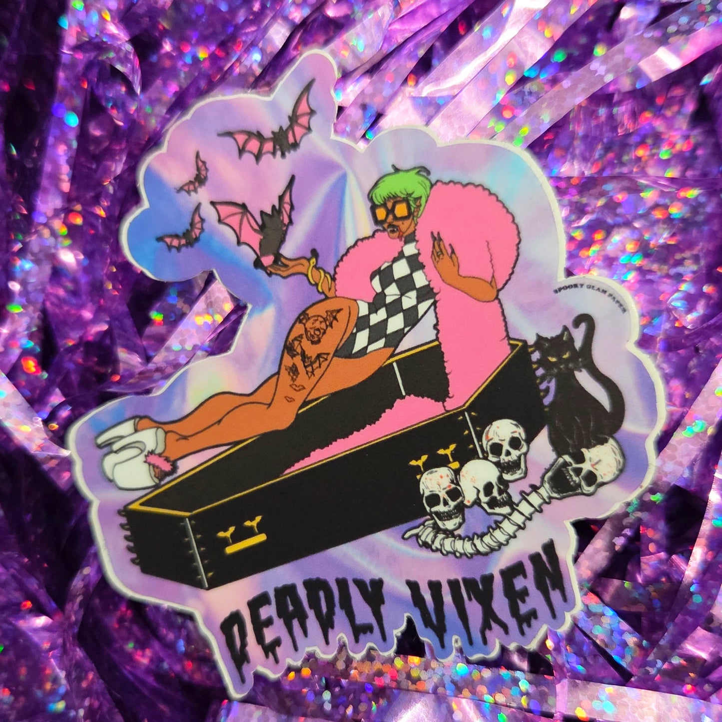 Deadly Vixen Sticker
