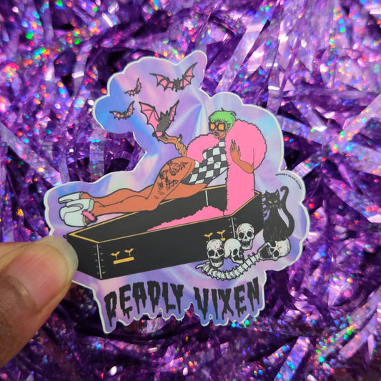 Deadly Vixen Sticker