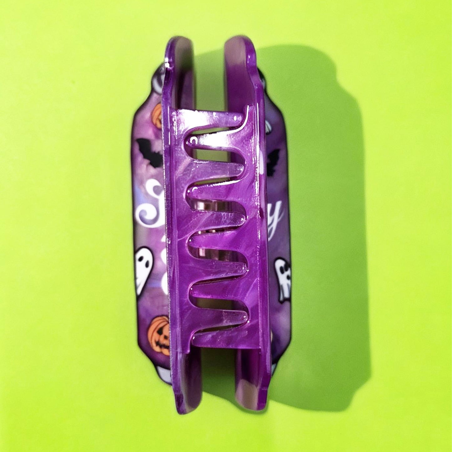 Spooky Cola Soda Can Hair Claw Clip