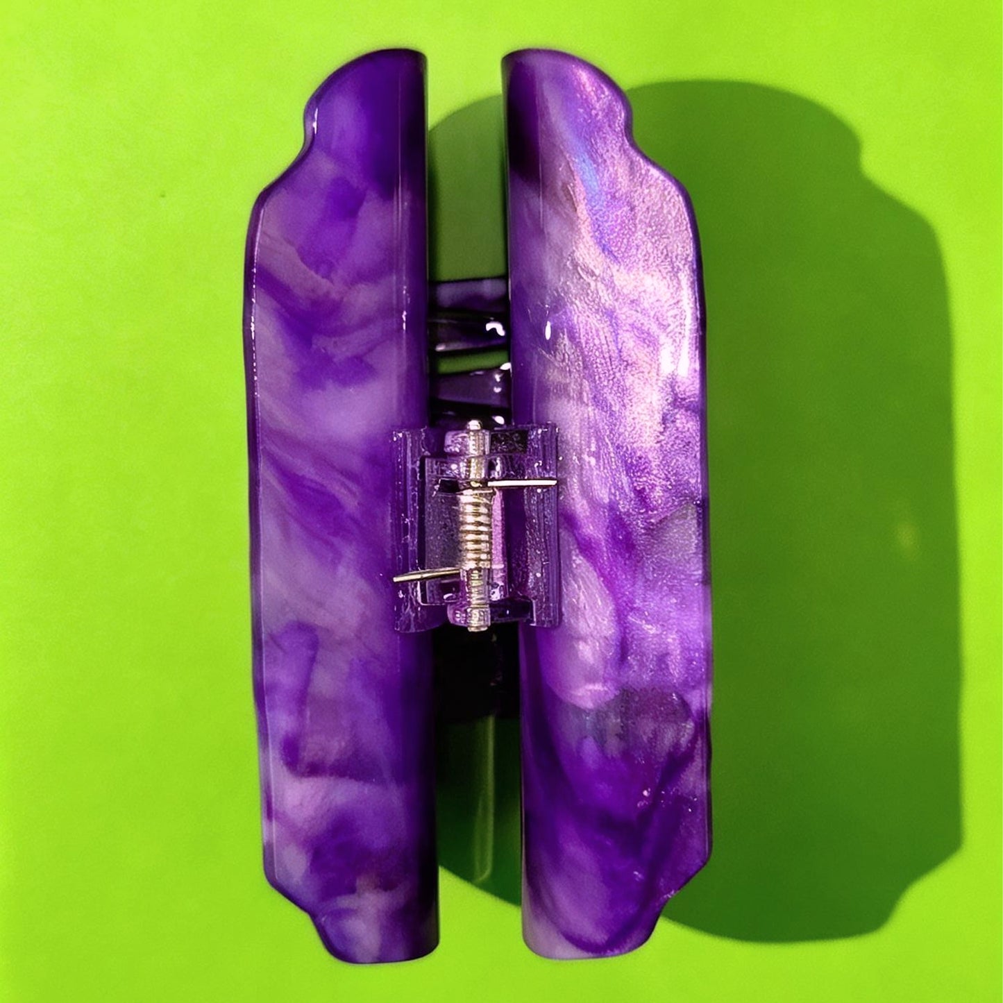 Spooky Cola Soda Can Hair Claw Clip