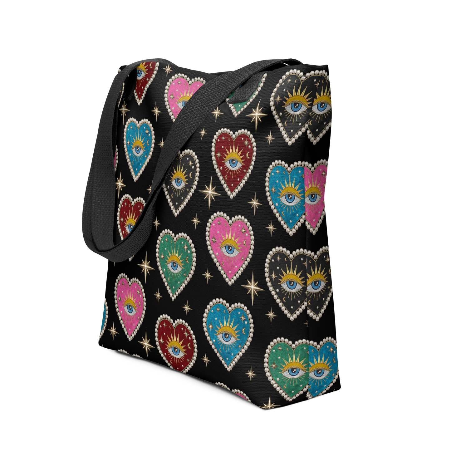 Heart Eyes Tote Bag