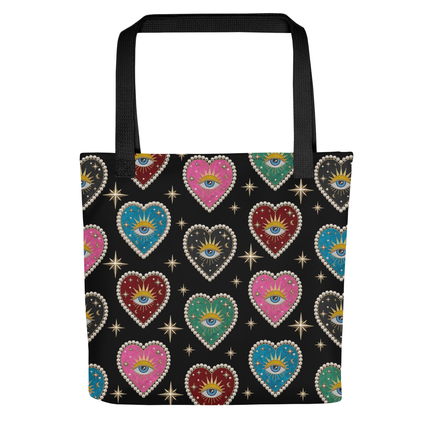 Heart Eyes Tote Bag