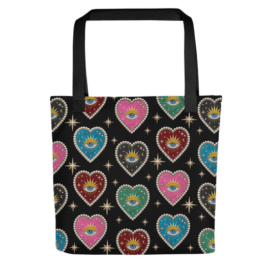 Heart Eyes Tote Bag