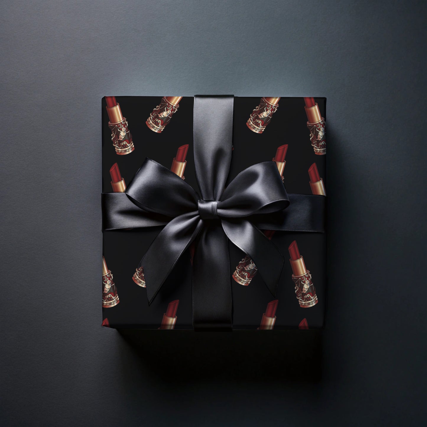 Batty Lipstick Gift Wrap Sheets