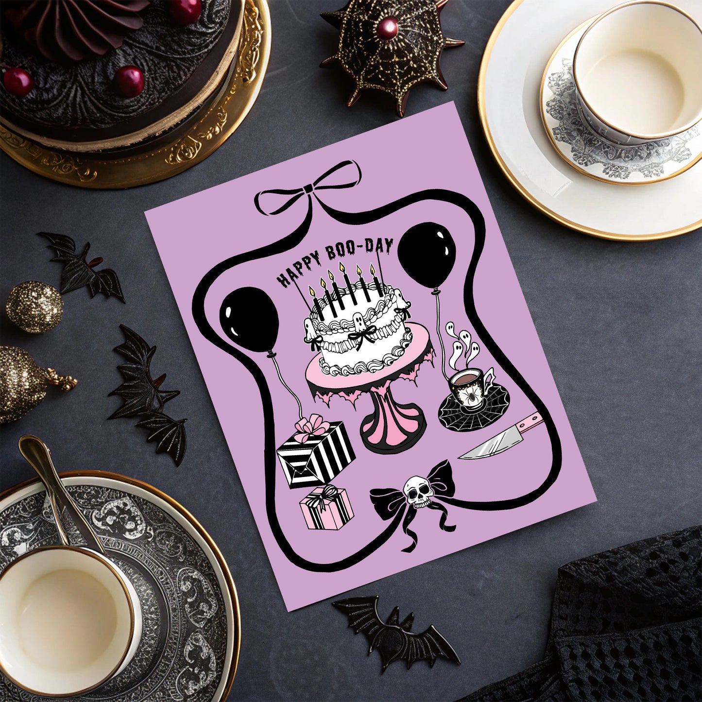 Happy Boo-Day Birthday Card