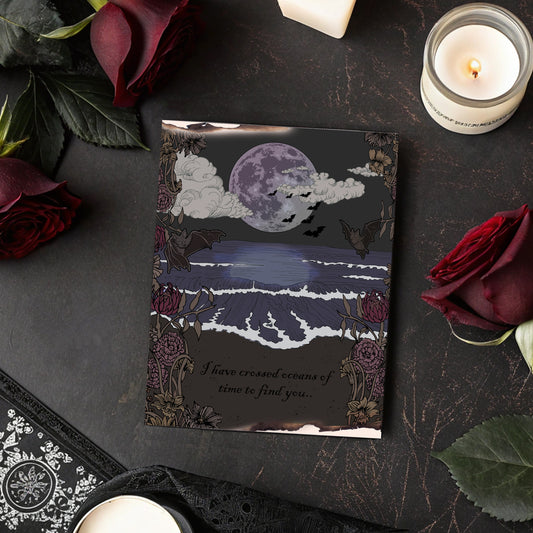 Gothic Love Story Valloween Card