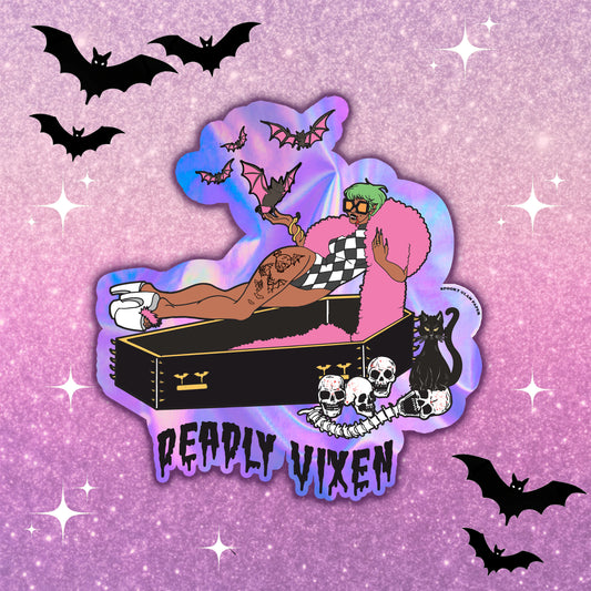 Deadly Vixen Sticker