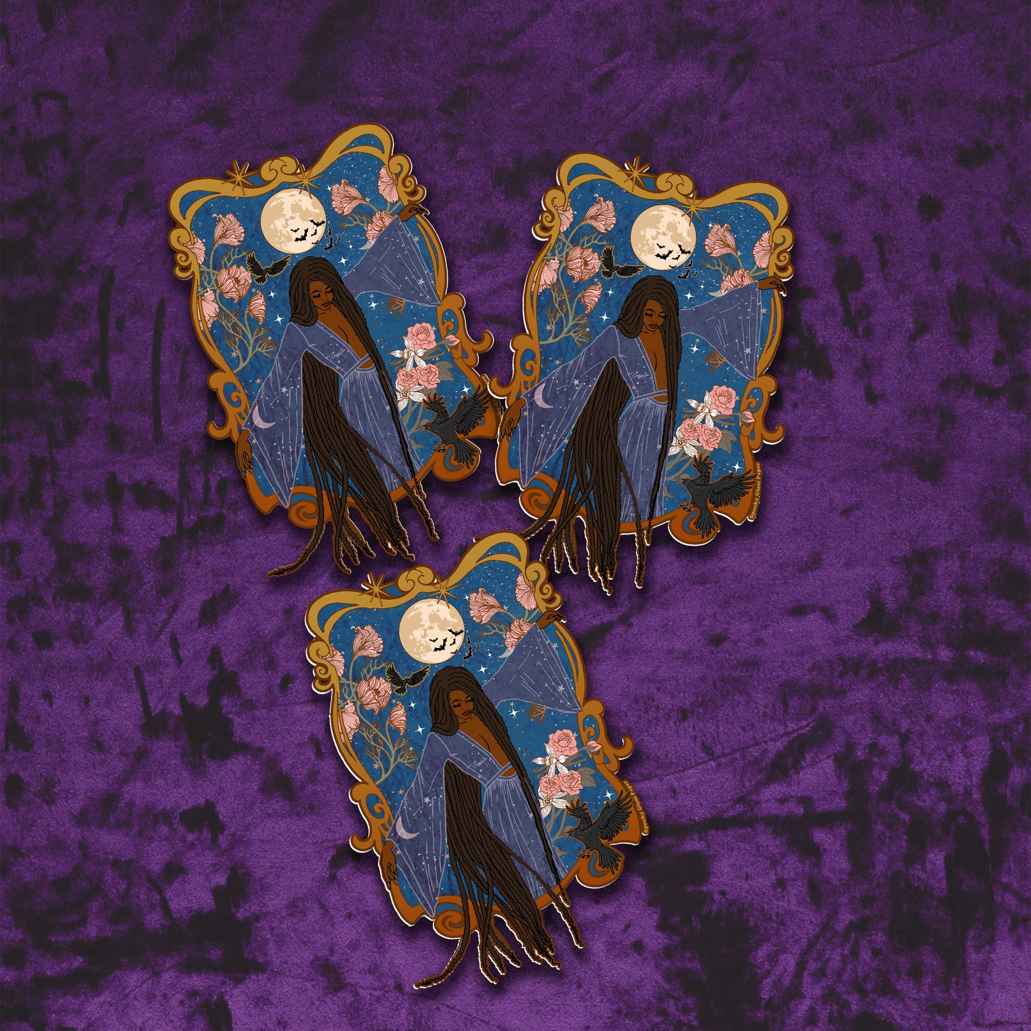 Moonlit Enchantress Sticker