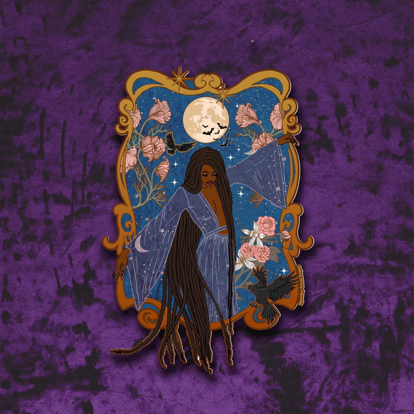 Moonlit Enchantress Sticker