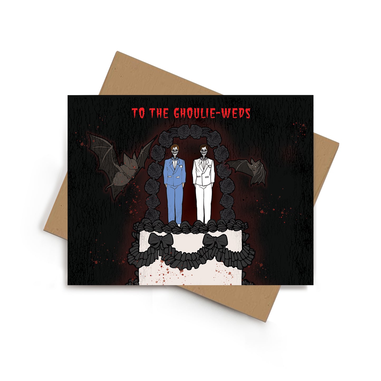 To the Ghoulie-Weds Card