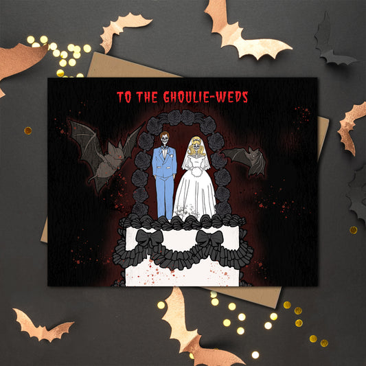 To the Ghoulie-Weds Card