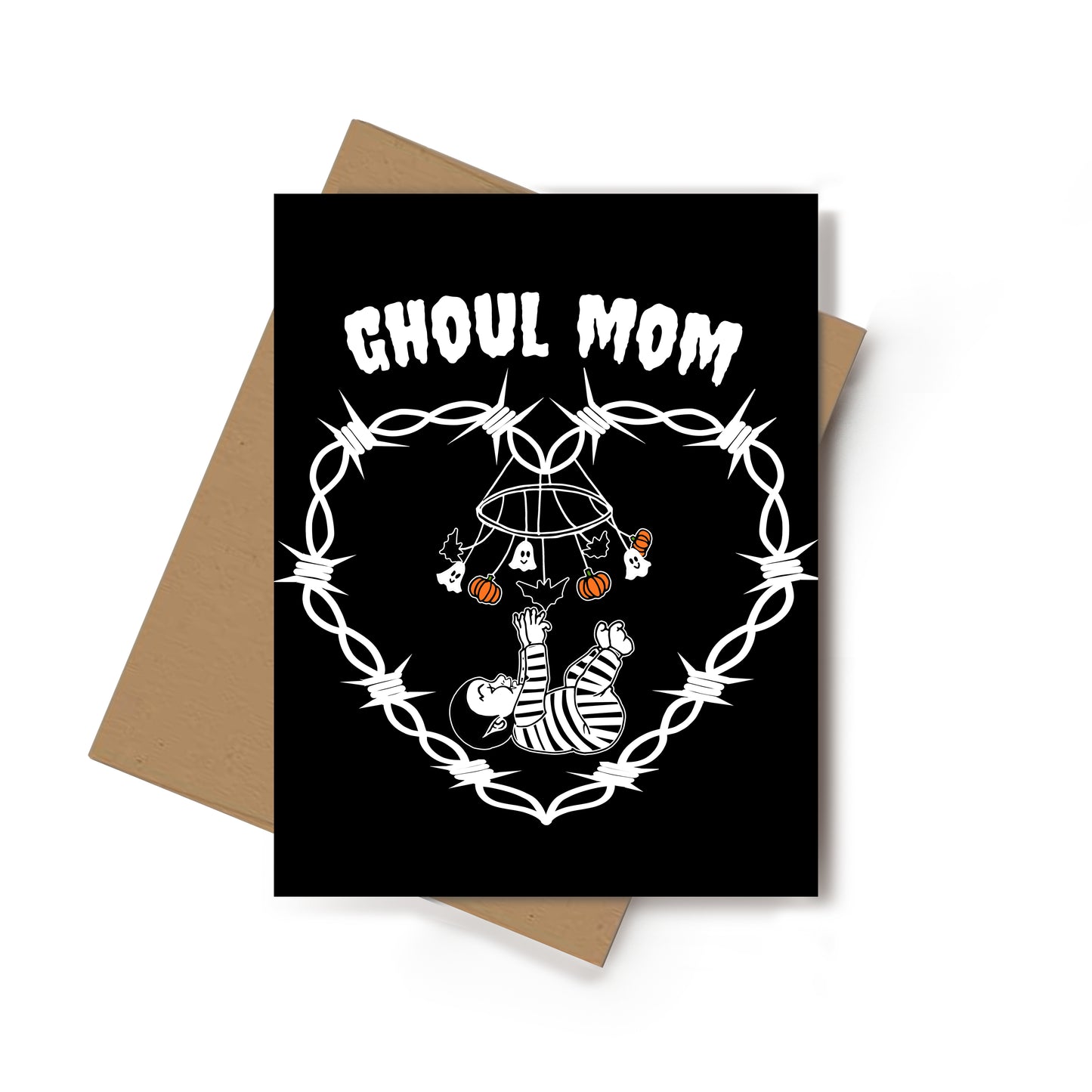 Ghoul Mom Baby Card