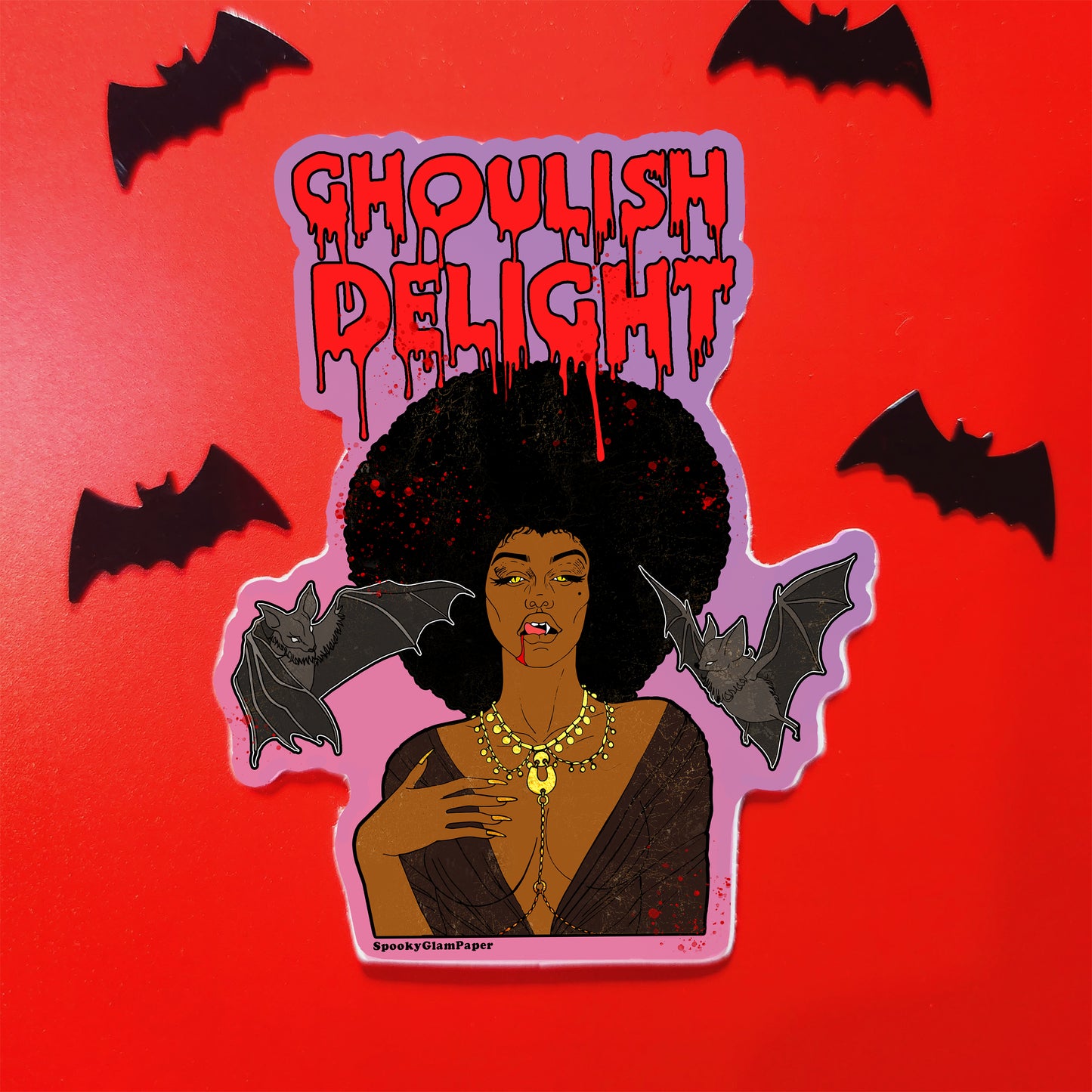 Ghoulish Delight Sticker