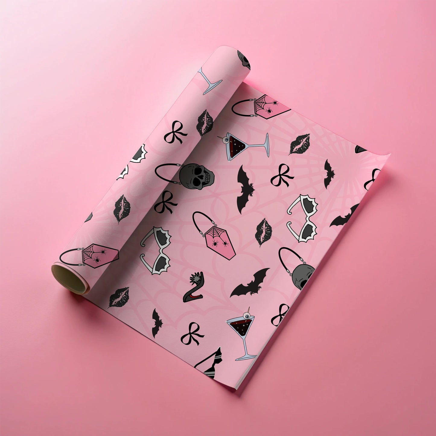 Gothic Barbie Gift Wrap Sheets