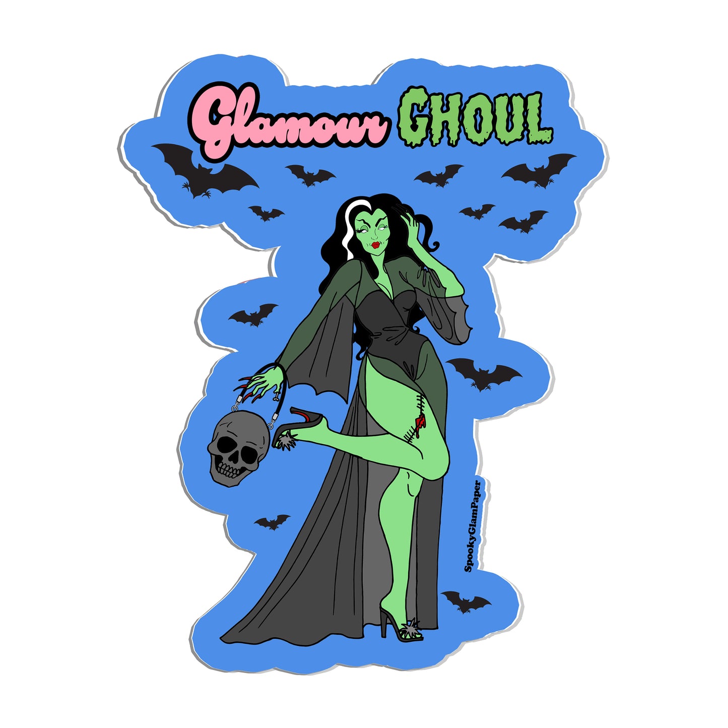 Glamour Ghoul Sticker