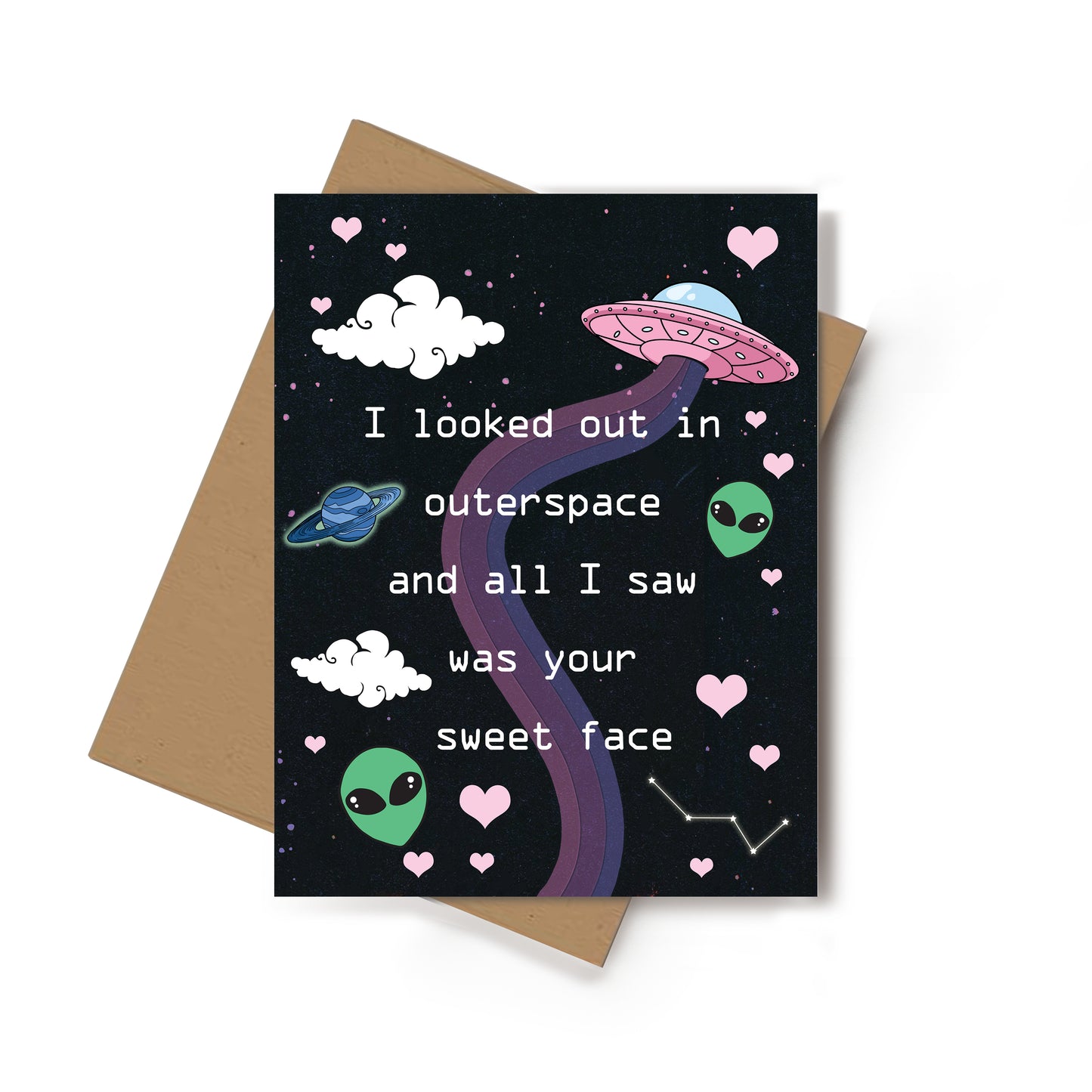 Cosmic Love Valloween Card