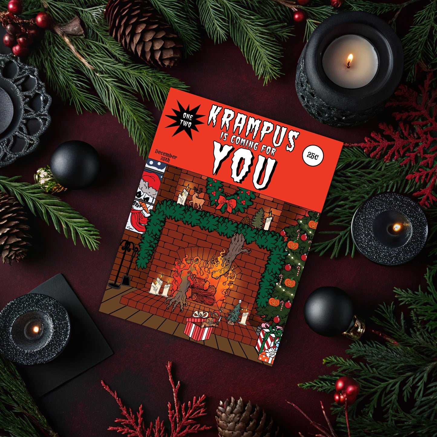 Krampus Is Coming For You Card