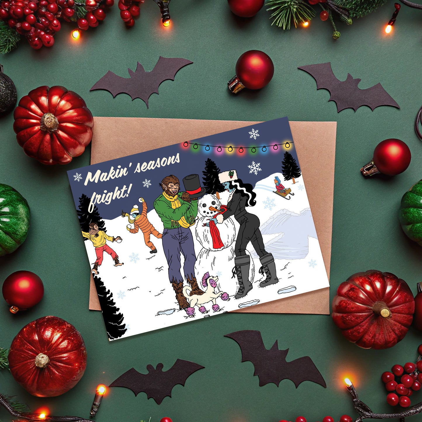 Makin' Seasons Fright Creepmas Card