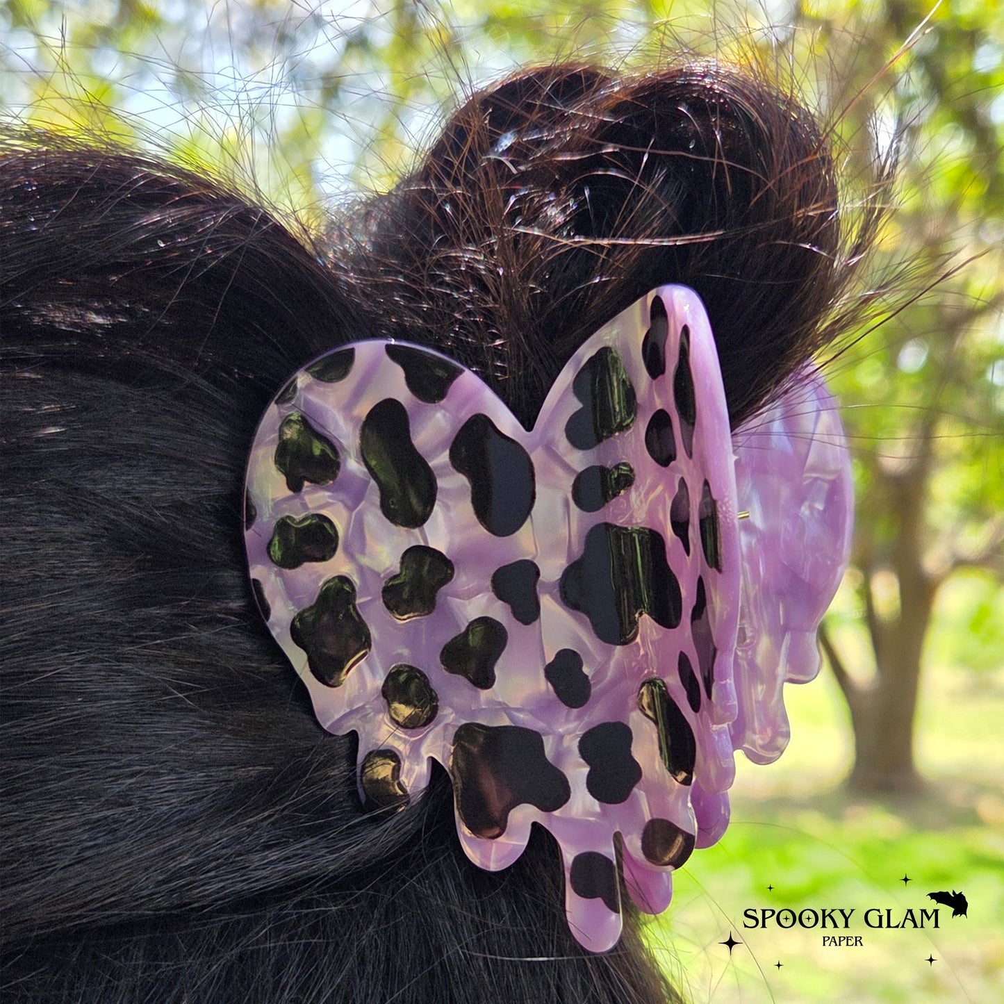 The Melting Heart Hair Claw