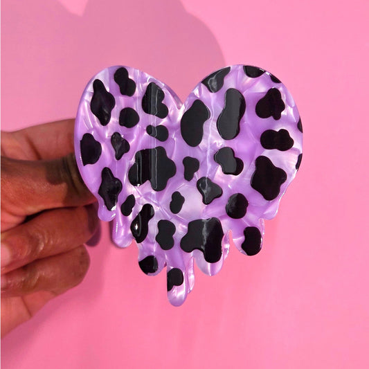 The Melting Heart Hair Claw