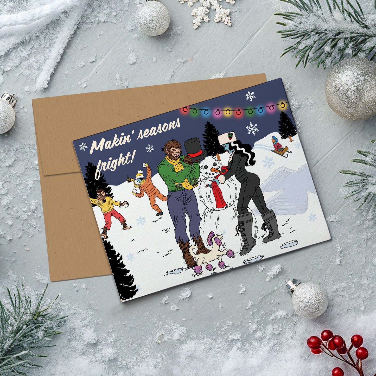 Makin' Seasons Fright Creepmas Card