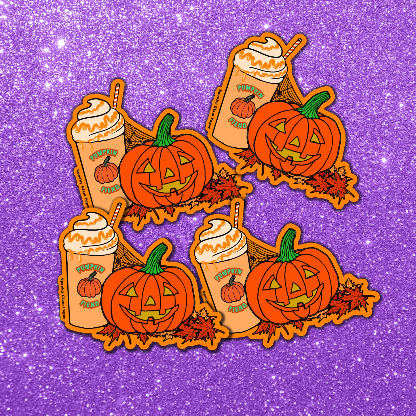 Pumpkin Fiend Sticker