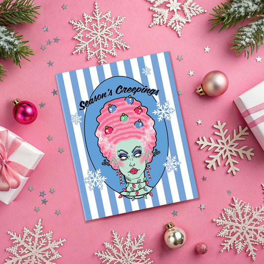 Bride of Frankenstein Creepmas Card