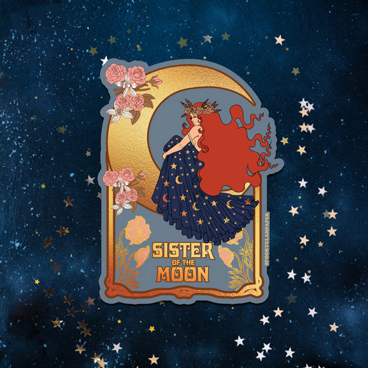 Sister Of The Moon Sticker