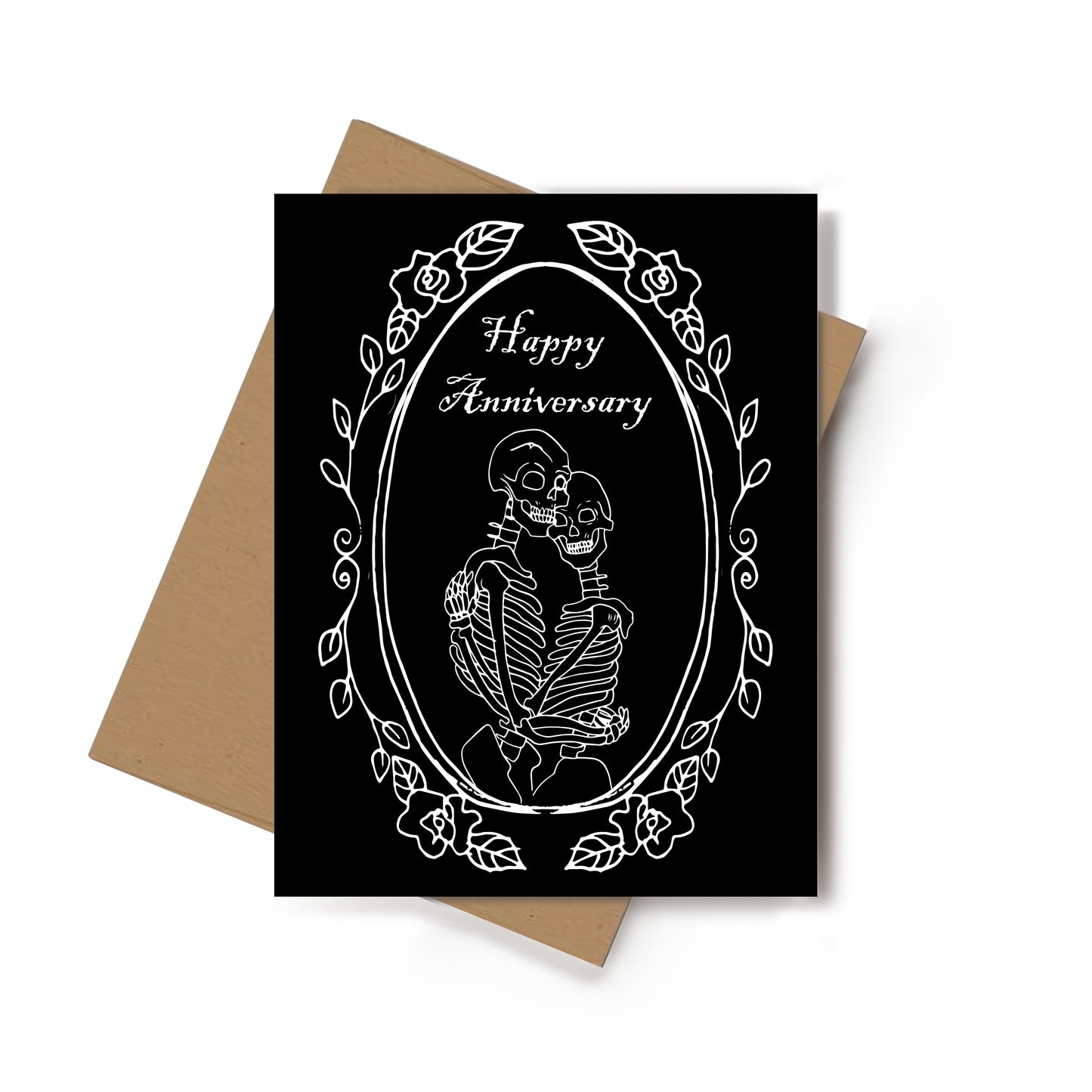 Spooky Anniversary Valentine's Day Card