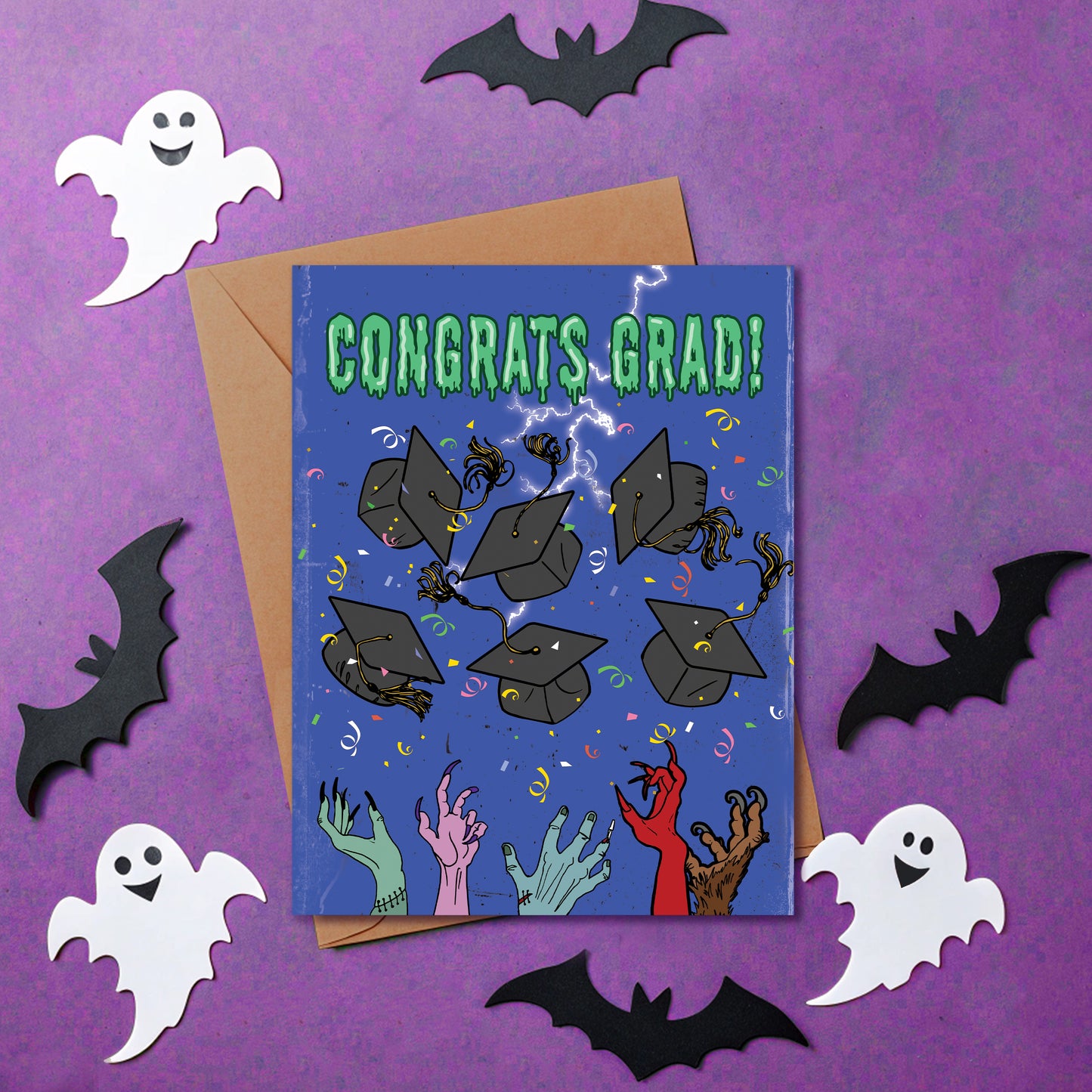 Spooky Graduation Card