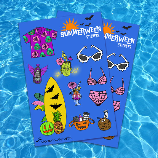 Summerween Sticker Sheet