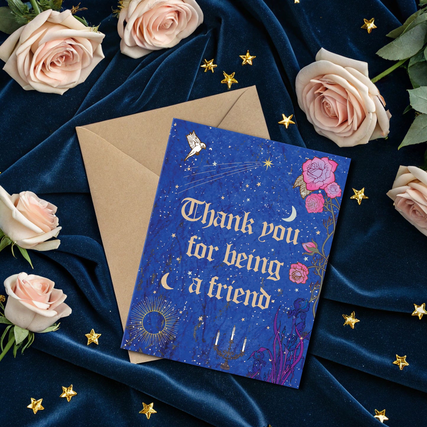 Dark Whimsy Thank-You Card
