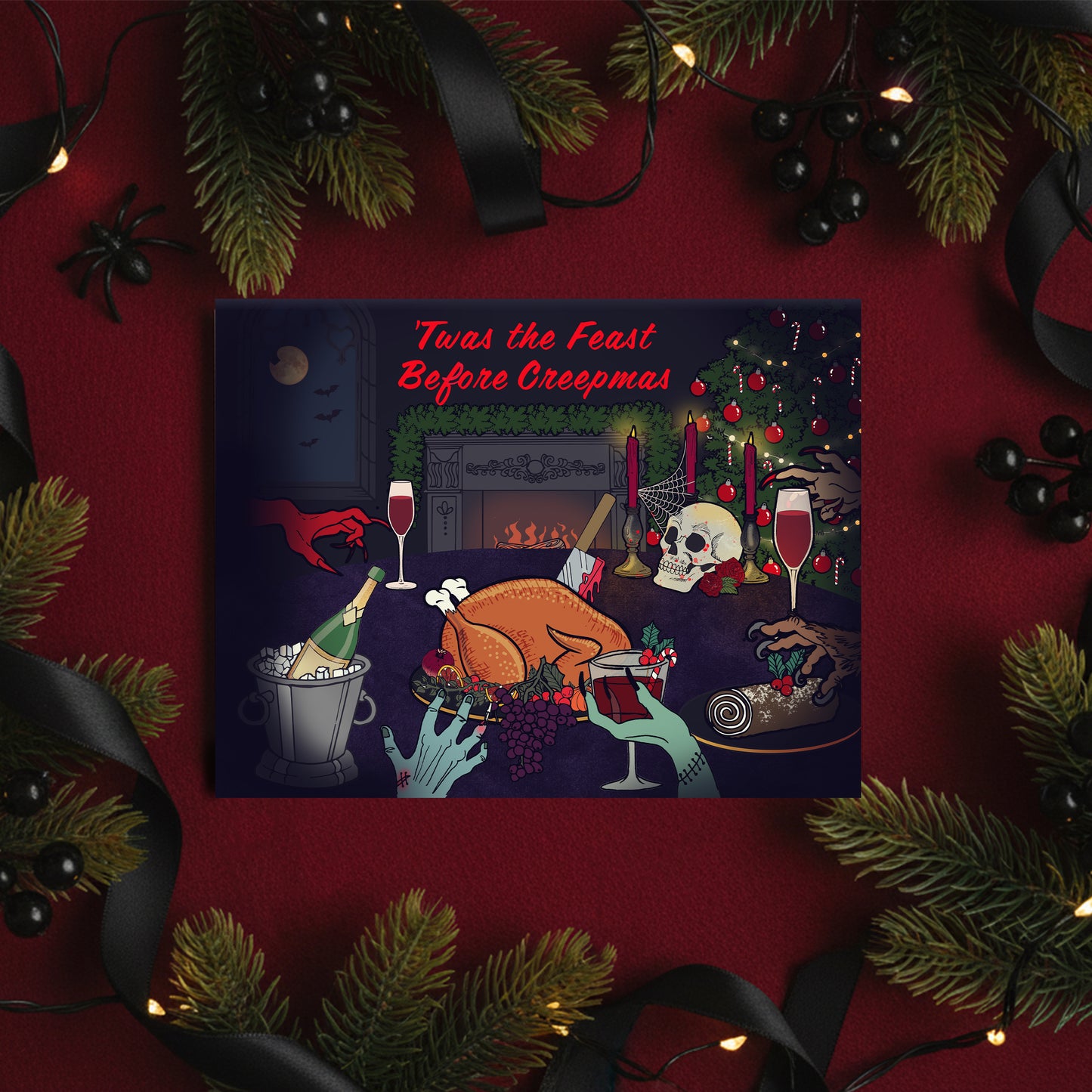 Creepmas Feast Card