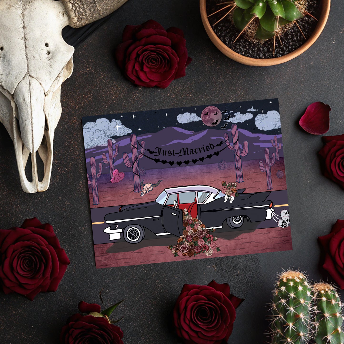 Twilight Vows Wedding Card