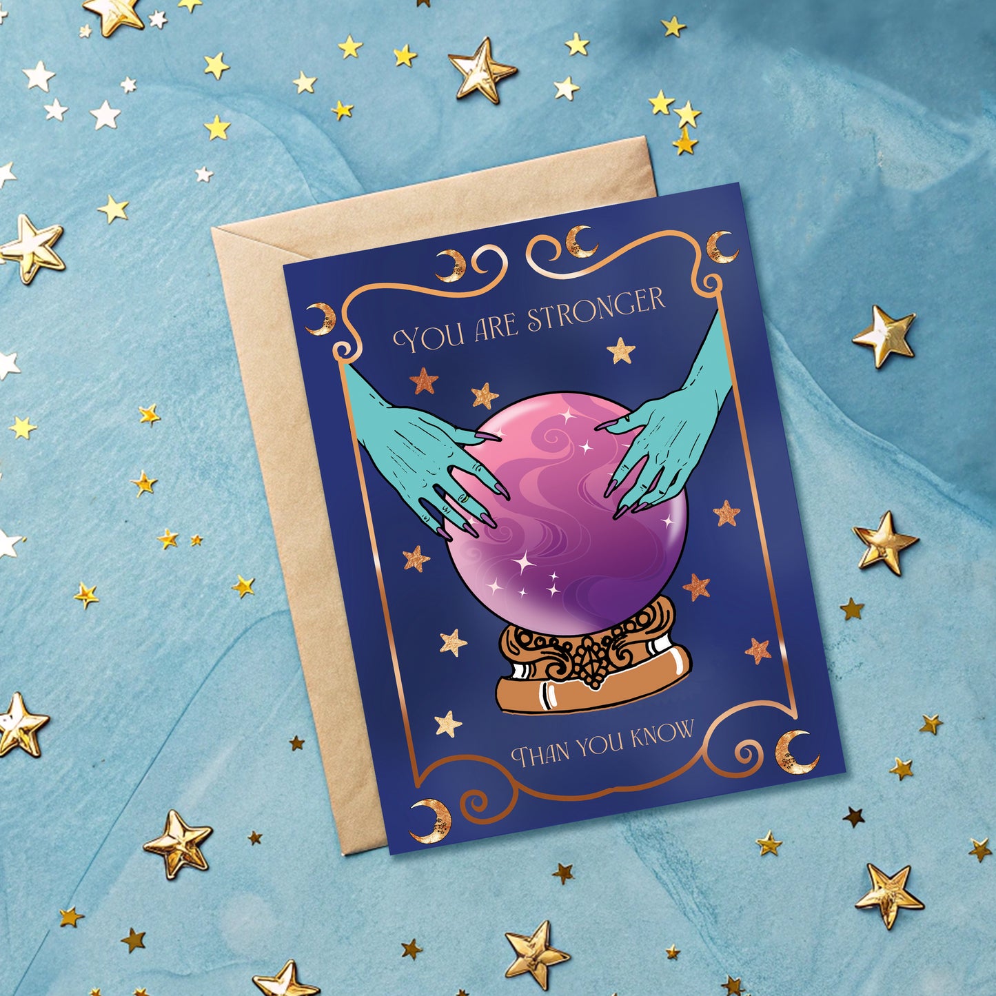 Crystal Ball Encouragement Card