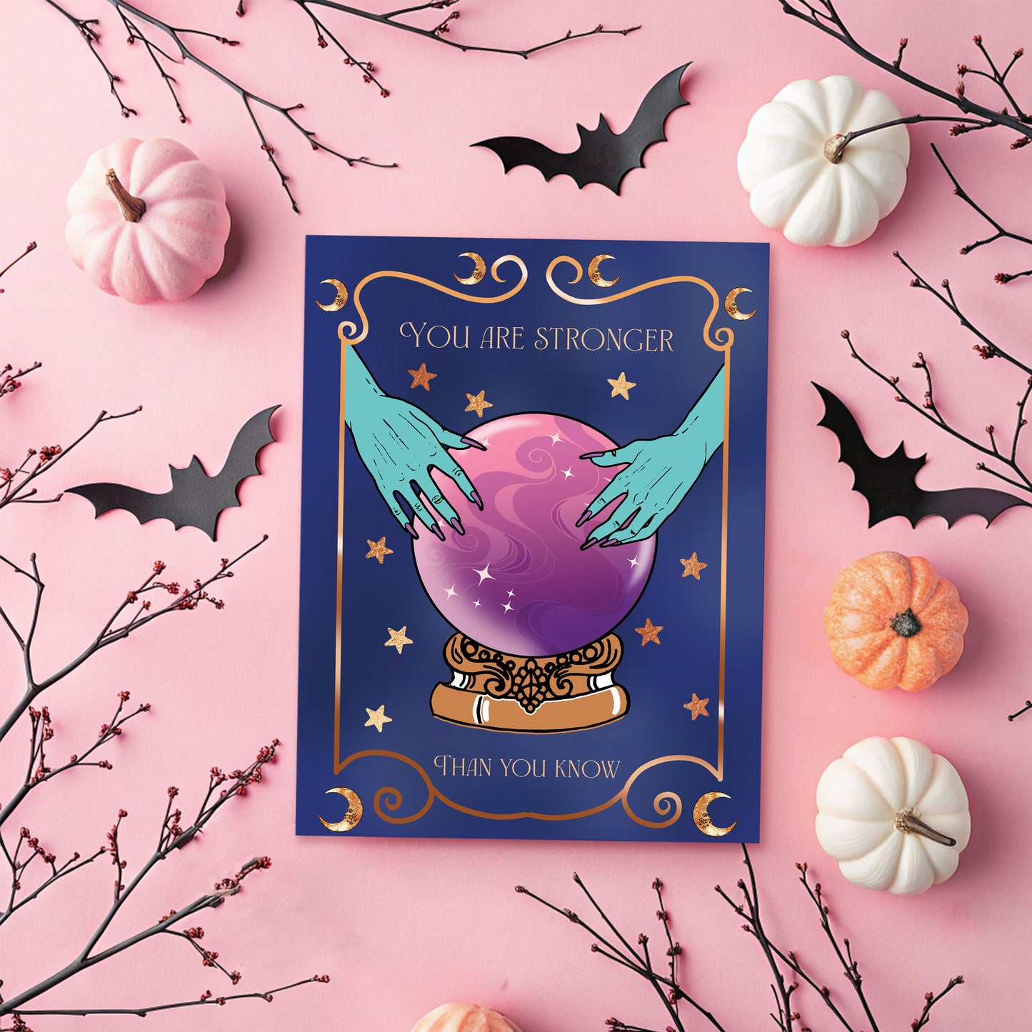 Crystal Ball Encouragement Card