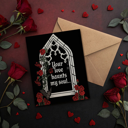 Haunted Love Valloween Card